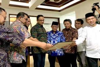 3 Ketua Umum Partai Koalisi Indonesia Bersatu Tanda Tangani Dokumen Kesepakatan - JPNN.com Lampung
