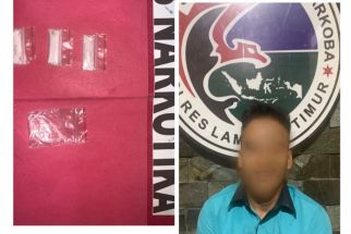 Polisi Akhirnya Membekuk Pengedar Sabu-sabu di Lampung Timur  - JPNN.com Lampung