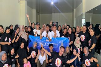 Ganjar Milenial Adakan Zumba Party Bareng Klub IFA di Lampung - JPNN.com Lampung