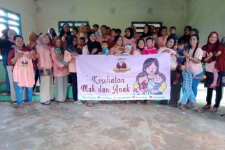 Mak Ganjar Peduli Kesehatan, Gelar Posyandu di Lampung Timur - JPNN.com Lampung