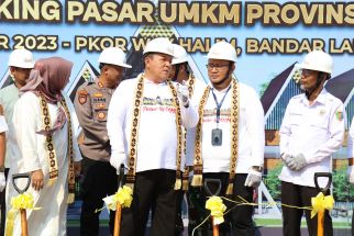 Pembangunan Pasar UMKM di PKOR Way Halim Mulai Dikerjakan  - JPNN.com Lampung