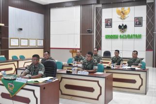 Laporan Kesiapan Pengamanan Pemilu 2024 dan Tahun Baru kepada Pangdam Sriwijaya  - JPNN.com Lampung