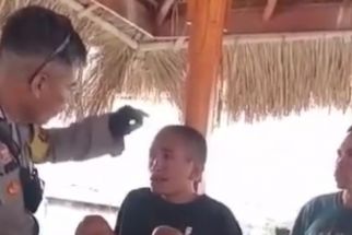 Video Viral! Oknum Polisi di Lombok Tengah Hakimi Warga - JPNN.com NTB