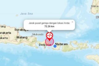 Gempa Bumi Dangkal Terjadi di Bali, Terasa Hingga Lombok, Akibat Sesar Naik Flores - JPNN.com NTB
