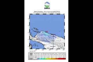 Keerom Diguncang Gempa Tektonik Bermagnitudo 5,8, Begini Penjelasan BMKG - JPNN.com Papua