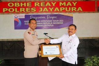Polres Jayapura Terima Penghargaan dari Ombudsman RI, Selamat - JPNN.com Papua