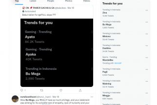 Bu Mega Trending di Twitter Setelah Mengelus Dada Lihat Emak-emak Antre Minyak Goreng - JPNN.com Sultra