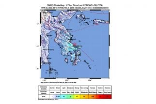 Lima Kali Gempa Susulan Guncang Kendari - JPNN.com Sultra
