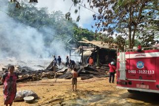 Sejumlah Rumah di TPA Puuwatu Kendari Ludes Terbakar - JPNN.com Sultra