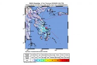 Gempa Bumi Berkekuatan 3,4 SR Guncang Konsel, Terasa Sampai Kota Kendari - JPNN.com Sultra