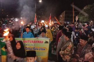 Pawai Obor 1 Muharam 1444 Hijriah Meriah, Peserta nyaris 500 Orang - JPNN.com Sumbar