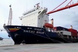 Kapal Feeder Mathu Bhum yang Ditangkap TNI AL Terkait Ekspor Turunan CPO, Kembali Berlayar - JPNN.com Sumut