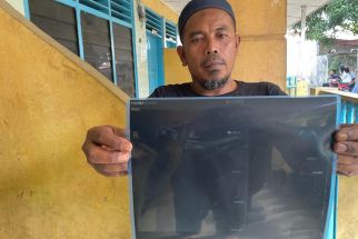 7 Tahun Peluru Bersarang di Tubuh Pak Hariadi, Kasus Penembakan Belum Tuntas, Sentil Irjen Panca - JPNN.com Sumut