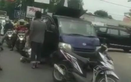 Yang Viral: Usai Injak Kepala Sopir Pikap, Pria Ini Terancam Hukuman Berat - JPNN.com Bali