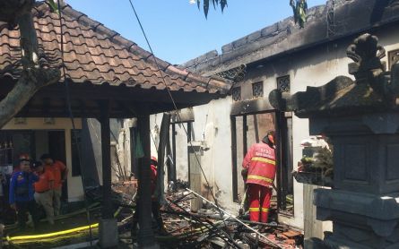 4 Kamar Indekos di Jalan Sedap Malam Denpasar Terbakar, Ini Temuan Polisi - JPNN.com Bali