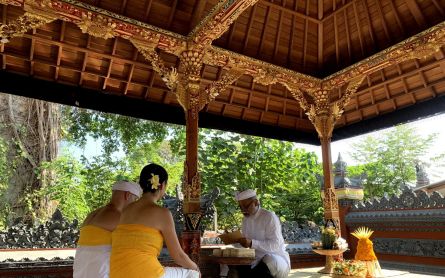 Melukat & Pratiti, Prosesi Menuju Kesehatan Spiritual Ala KEK Sanur - JPNN.com Bali