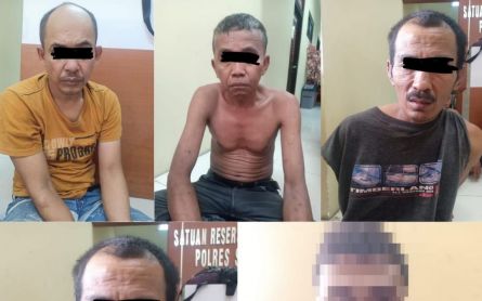 Polres Serang Tangkap 5 Bandit, Tuh Mereka, Aksinya Sudah Meresahkan - JPNN.com Banten