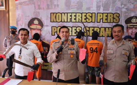 Remaja 17 Tahun Mati Dibacok Saat Tawuran, Polres Serang Tangkap 6 Pelaku - JPNN.com Banten