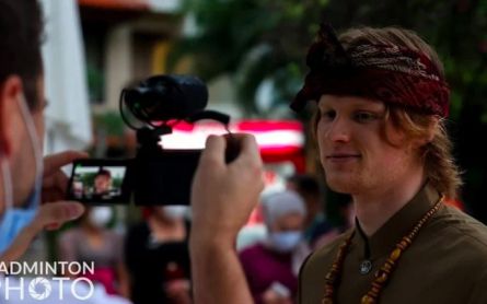 Anders Antonsen Enjoys Balinese Culture - JPNN.com English