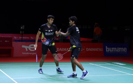 Indonesia Masters: Bagas, Fikri Win Against Seniors Fajar, Rian - JPNN.com English