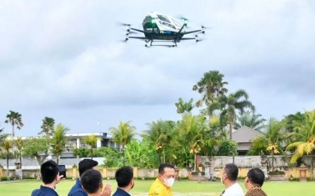 Unmanned Flying Taxi, EHang 216, Finally Airs in Indonesia - JPNN.com English