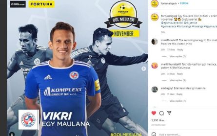 Egy Maulana Vikri Wins Best Goal in Slovak League - JPNN.com English