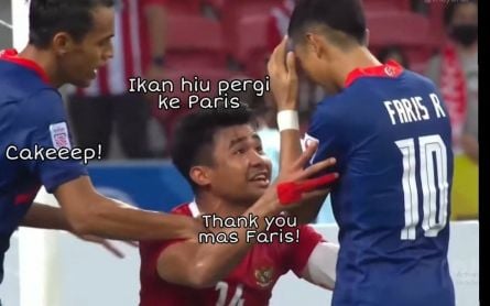 Asnawi's Reaction to Faris' Failed Penalty Kick Brings Out Memes - JPNN.com English