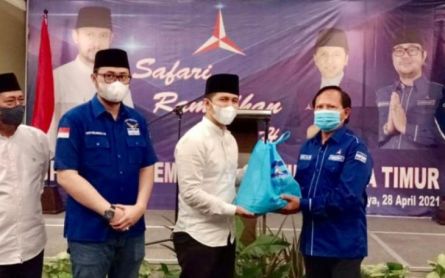 Selesai KLB Deli Serdang, Demokrat Jatim Menggelar Safari Ramadan Persiapan Pemilu 2024 - JPNN.com Jatim