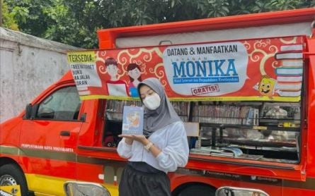 Yuk, Menyambangi Monika, Perpustakaan Keliling di Kota Yogyakarta - JPNN.com Jogja