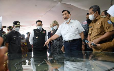 Dihadapan Luhut, Ridwan Kamil Sampaikan Perkembangan IPAL Citarum Harum - JPNN.com Jabar