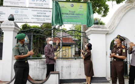 Bupati Bantul Meresmikan Rumah Restorative Justice, Ini Fungsinya - JPNN.com Jogja