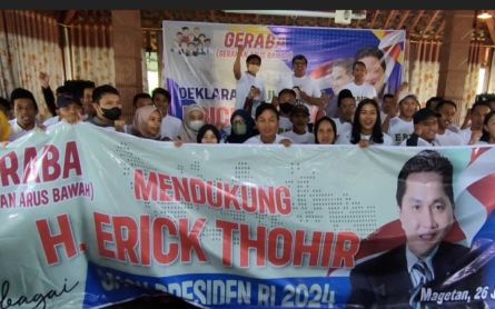 Petani dan Peternak di Plaosan Magetan Dukung Erick Thohir Capres 2024, Minta Begini - JPNN.com Jatim