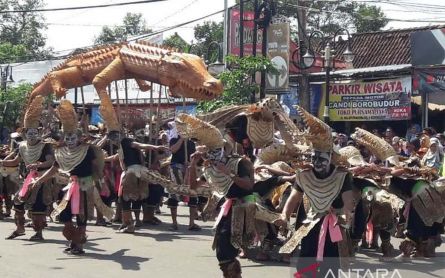 Kreativitas Warga Sambut G20 di Borobudur Patut Diacungi Jempol - JPNN.com Jateng