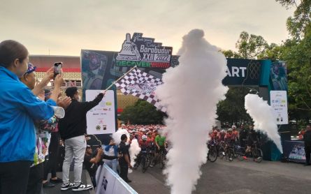 Tour de Borobudur XXII 2022, Ganjar Semangat Gowes Solo-Magelang - JPNN.com Jateng