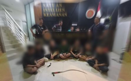 Polisi Ringkus 2 Kelompok Gangster Hendak Tawuran, Rata-Rata Masih Bocil - JPNN.com Jatim
