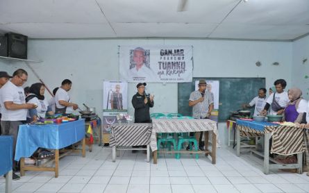 Melalui Lomba Masak, Kajol Dukung Ganjar Tingkatkan Jiwa Wirausaha Pengemudi Ojol di Bogor - JPNN.com Jabar