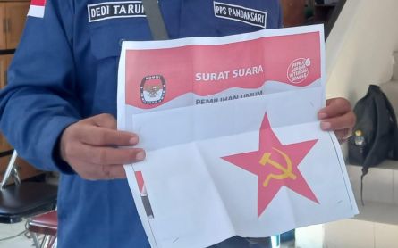 Surat Suara di Semarang Ditempeli Logo PKI, Lalu Dicoblos, Heboh - JPNN.com Jateng