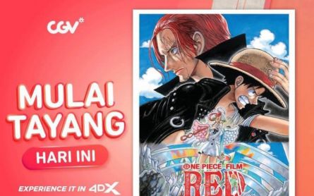Jadwal Tayang One Piece Film: Red di Bioskop Jogja Hari Ini 22 September 2022 - JPNN.com Jogja