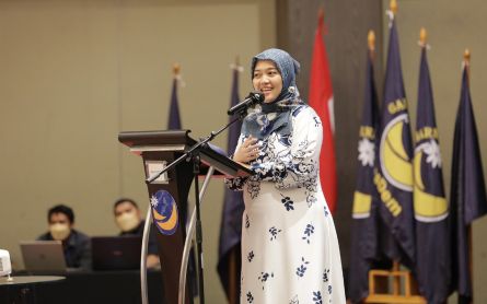 Wagub Chusnunia Ajak Garnita Nasdem Berkontribusi dalam Pembangunan Daerah  - JPNN.com Lampung