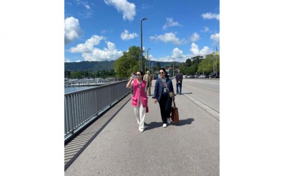 Dampingi Suami ke Swiss, Para Istri Menteri Pamer Jalan-Jalan, Lihat Fotonya - JPNN.com