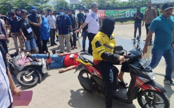Polisi Penembak Najamuddin Sewang, Presisinya Mantap, Selongsong Peluru Dibuang ke Kanal - JPNN.com Sultra