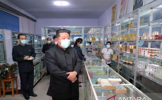 Korut Menyatakan Perang Terhadap Covid-19, Kim Jong Un Perintahkan 'Pasukan Kuat' Sebar Obat-obatan - JPNN.com Sumut