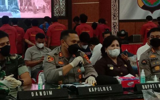 Sengketa Tanah PT BUK VS Warga Suka Maju Berujung Bentrok, AKBP Ronny Bilang Begini - JPNN.com Sumut