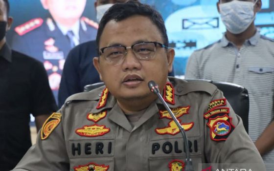 2 Pria Ditangkap, Kombes Heri Minta Warga Mataram Jangan Terprovokasi - JPNN.com Jatim