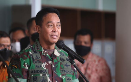 Soal Duet Ganjar-Perkasa, Jenderal Andika: Saya Masih Bertugas Sebagai Panglima TNI - JPNN.com Jatim