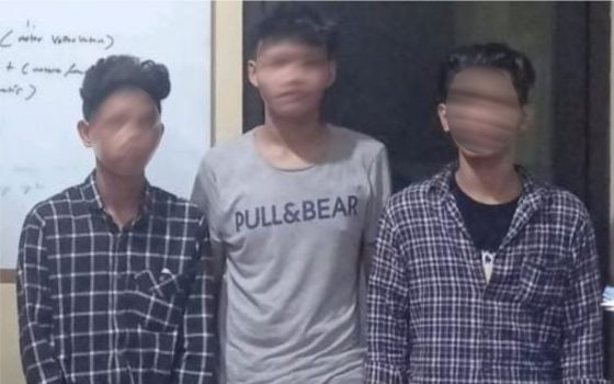 Tiga Pelaku Pengeroyokan di Bantul Diringkus Polisi, Lihat Tuh Tampangnya - JPNN.com Jatim