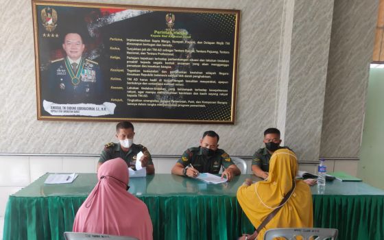 Kodim Bandar Lampung Buka Pelayanan Pengambilan BLT, Cek di Sini Tempatnya - JPNN.com Jatim