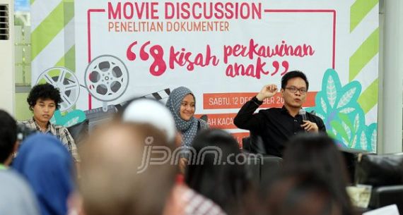 Diskusi Film: 8 Kisah Perkawinan Anak - JPNN.com