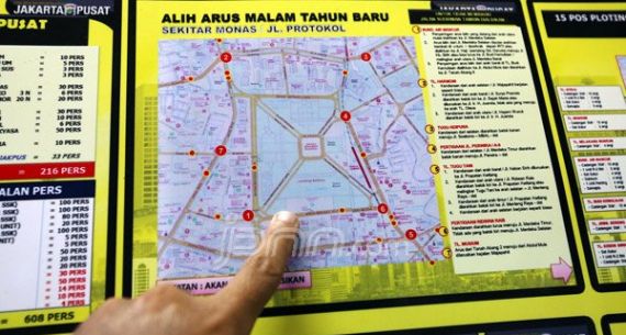 Malam Tahun Baru, Polres Jakarta Pusat Siagakan Anggotanya di Sejumlah Titik - JPNN.com