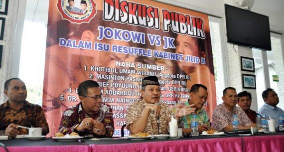 DISKUSI: Jokowi VS JK Dalam Isu Reshaffle Kabinet Jilid II - JPNN.com